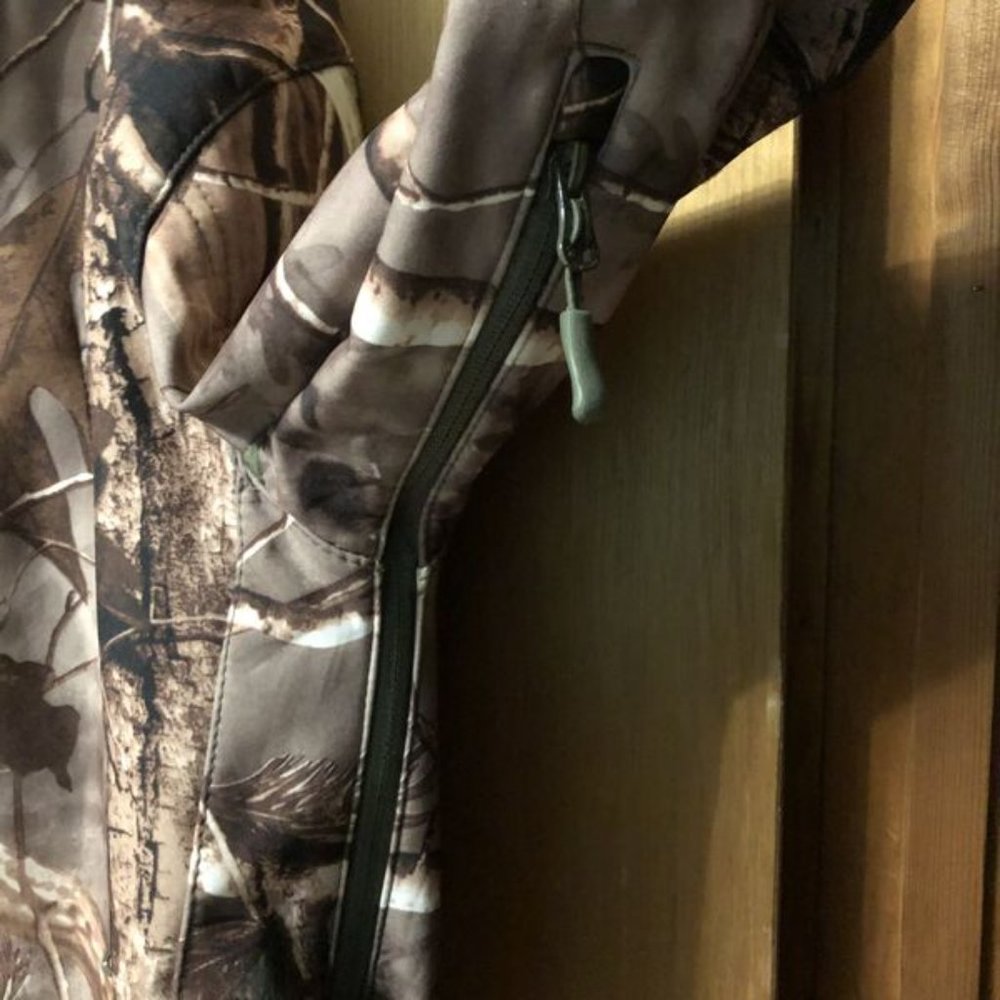 Mossy Oak fleece lined jacket size L - Picture 6 of 13